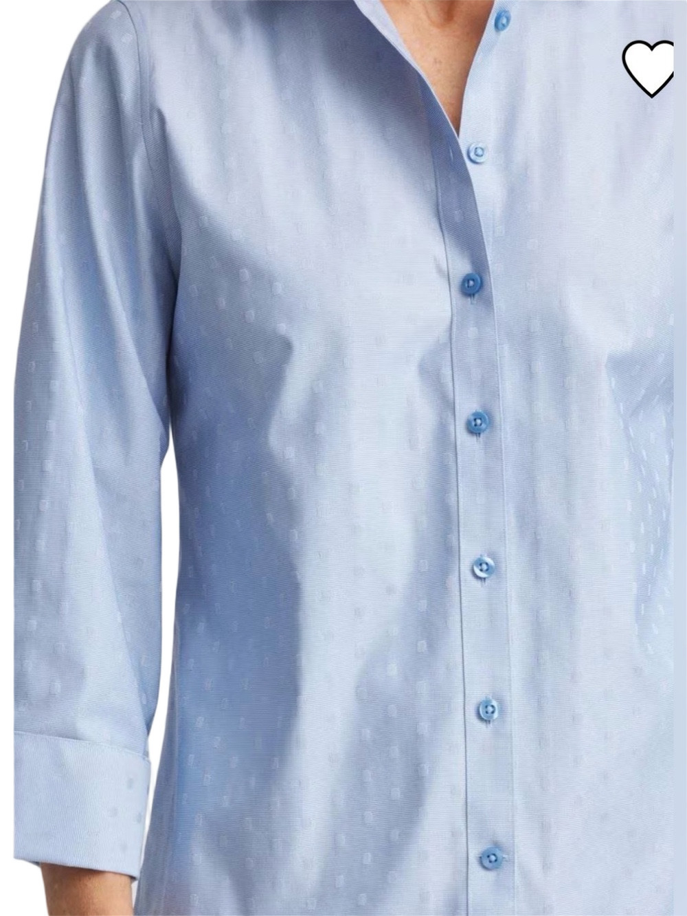 31. WOMENS CHICO’S 1.5/M DETAIL TOP - Picture 3 of 8